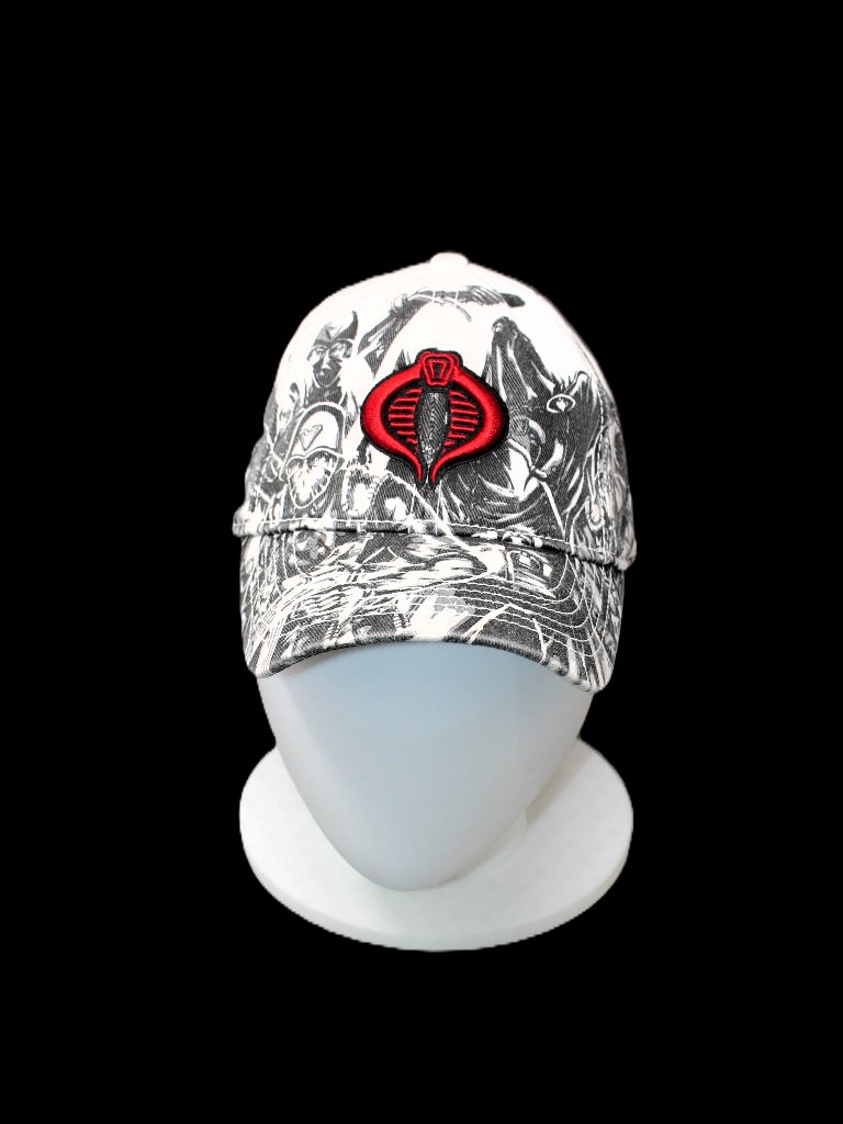 Rare G.I. Joe Cobra 'The Enemy' Tek Flex Baseball Cap Osfm Great Used Condition!